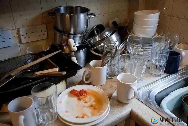 厨房中那令人无奈的一次次索要刷碗的生活常态