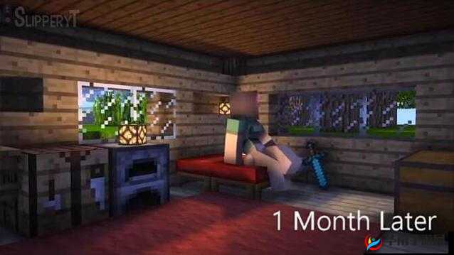 老外 Minecraft 中的女性角色开启奇妙冒险之旅