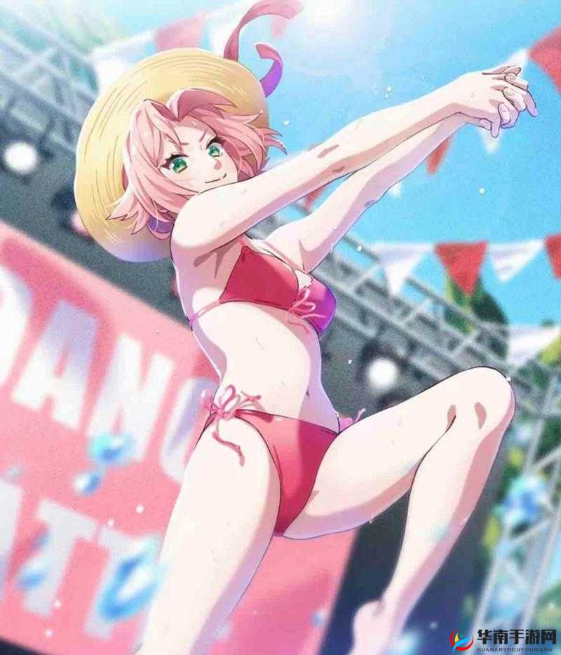 火影忍者手游泳装小樱，PK场上的清凉风暴