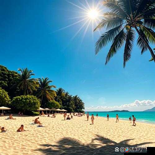 在阳光沙滩上,轻松享受两种美好时光