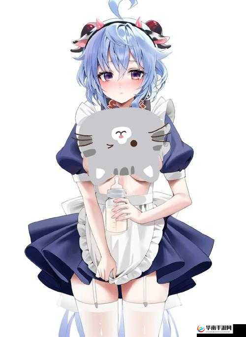 旅行者喝甘雨的椰奶图片：二次元世界的奇妙瞬间