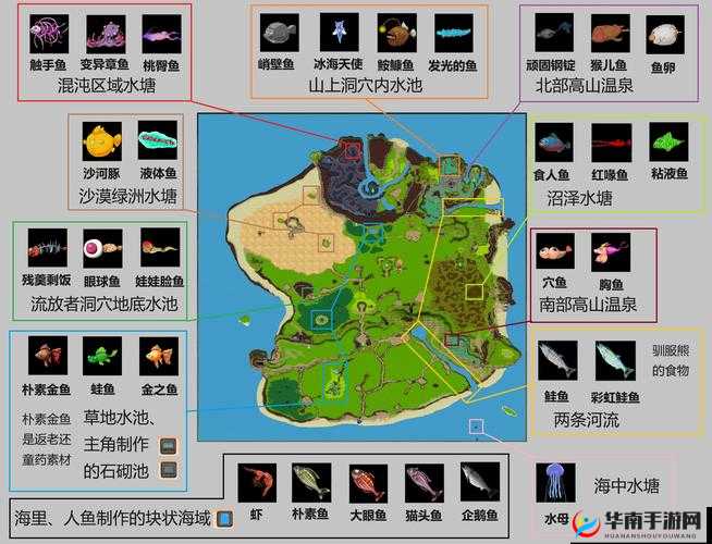 海岛纪元全元素之灵地图探险指南