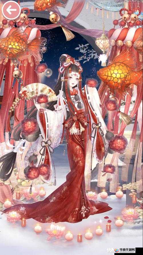 奇迹暖暖金铃红扇套装预览，资源管理的艺术