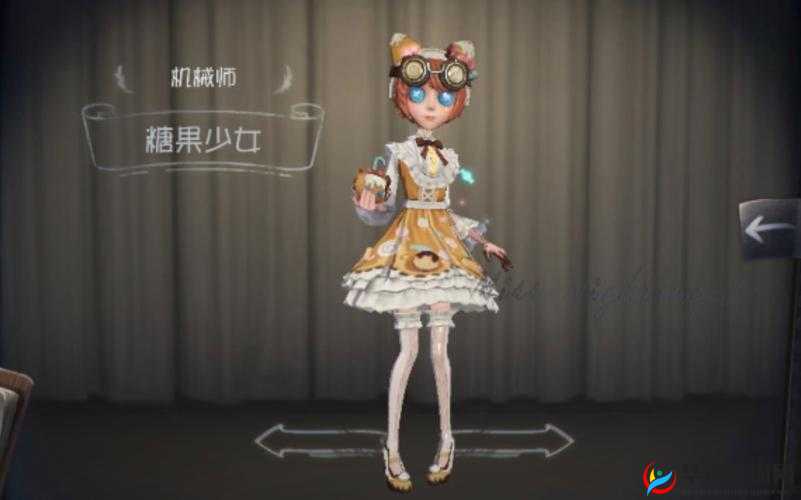 糖果梦境，探索第五人格机械师糖果少女皮肤的奇妙世界