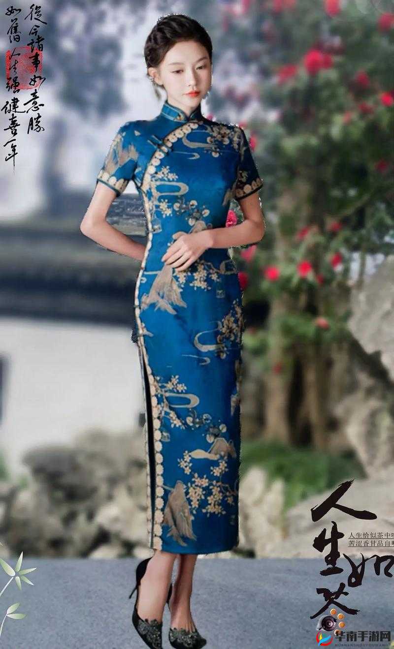 梁佳芯旗袍平面拍摄现场：时尚与优雅的完美融合