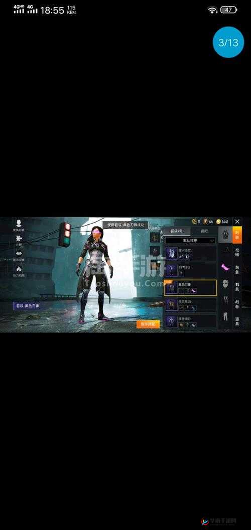 和平精英黑色刀锋套装皮肤效果预览，资源管理、高效利用与最大化价值