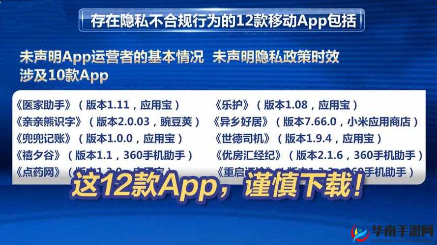 十八款夜间禁用软件APP糖心免费：可能存在安全风险请谨慎使用