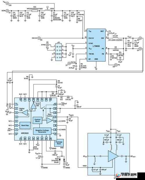 国产射频放大器芯片 AG50：具有强大性能和广泛应用前景的创新芯片