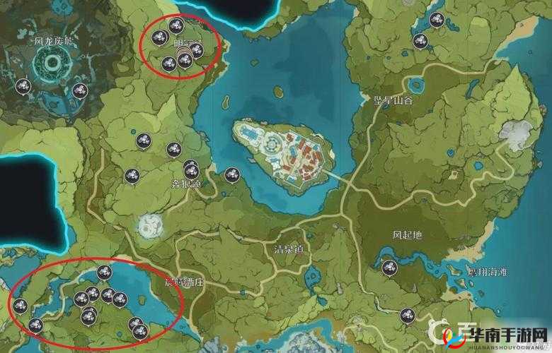 原神水晶矿采集路线及最快打法攻略