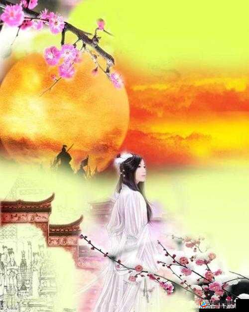 一位婀娜少女，羞对岁月，无忧愁云裳：解读青春的美好与坚韧