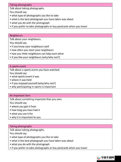 日本 speakingenglish 实践 4：关于其的详细解读与分析