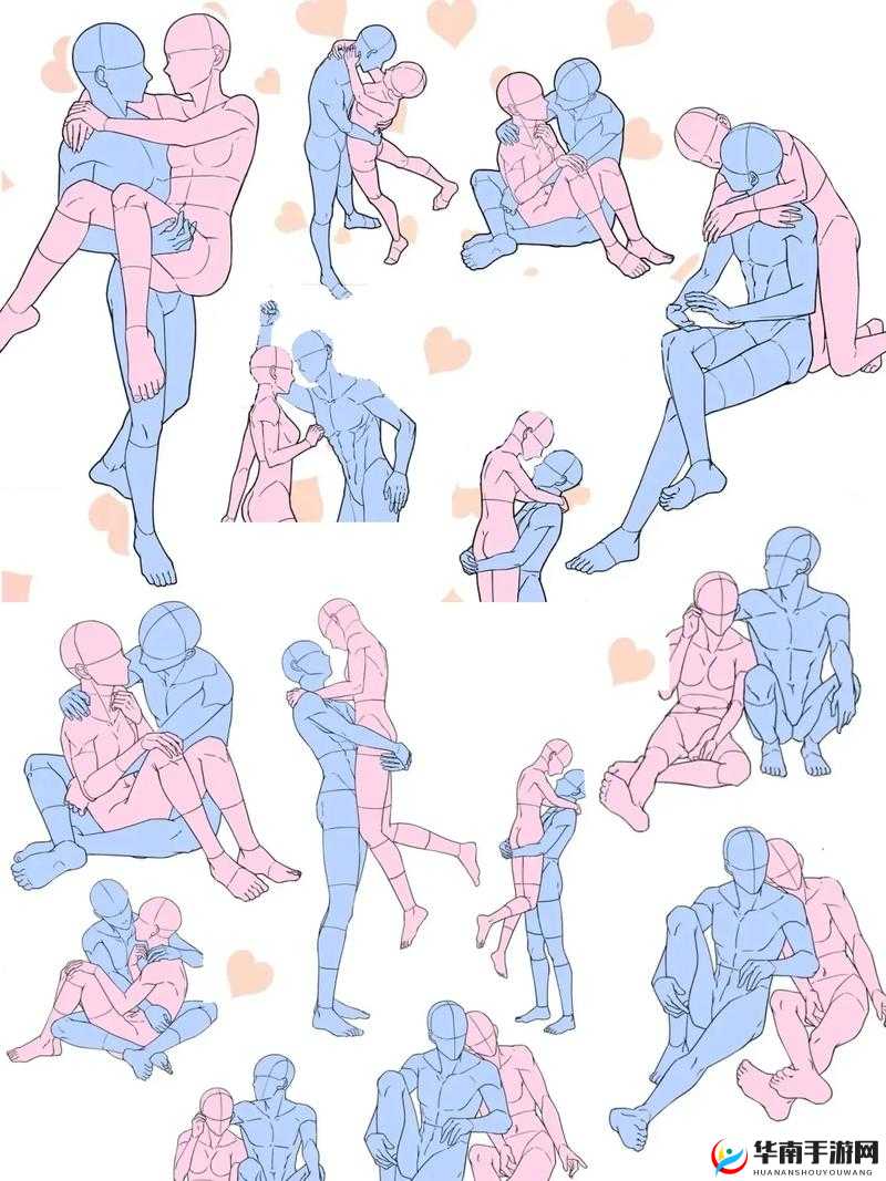 情侣互动姿势参考图片：记录爱与亲密的美好瞬间