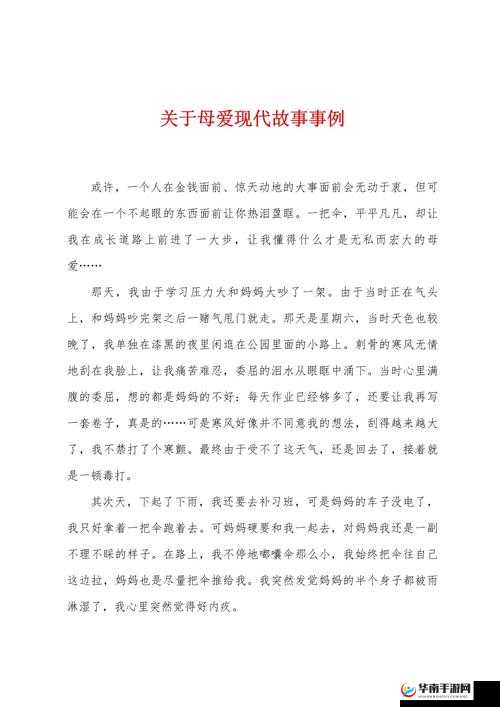 中国老妈 XXX：一位平凡而伟大的母亲的故事