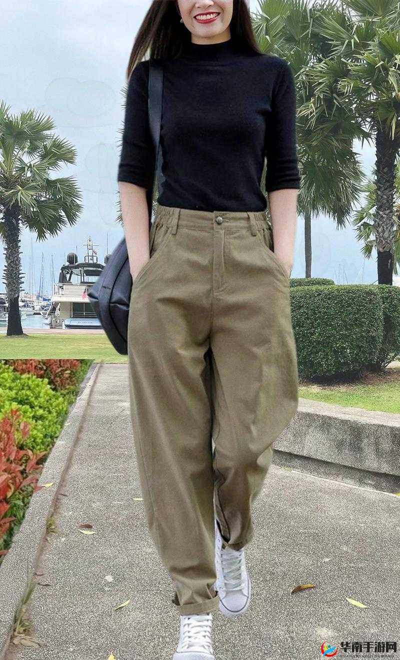 女士萝卜裤子时尚穿搭精彩视频展示