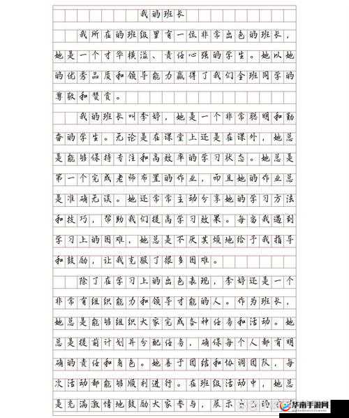 班长成为全班的插座的领导力展现：全班同学的榜样和引领者