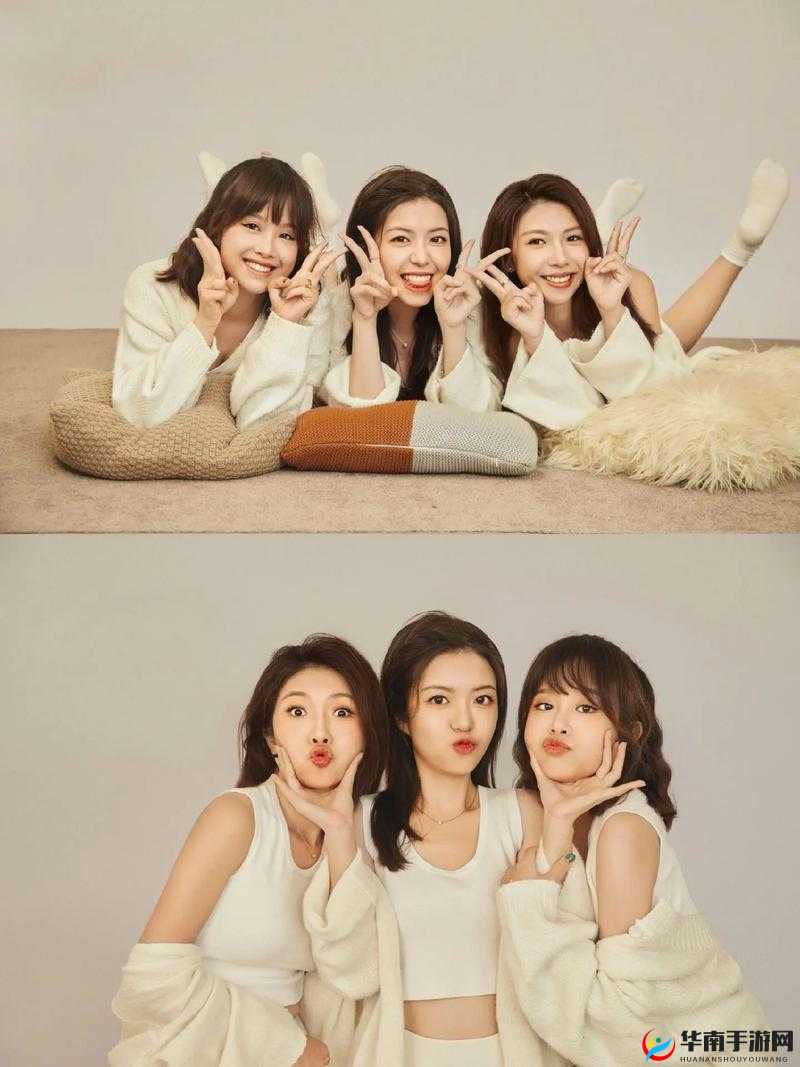 三人照：岁月见证的真挚友情与难忘瞬间定格