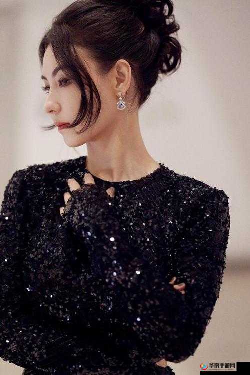 张柏芝优雅黑天鹅大片好美展现独特魅力令人惊艳