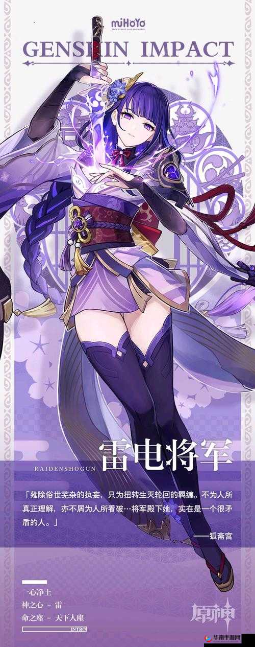 原神：雷电将军- 夜幕降临，将军破空而来