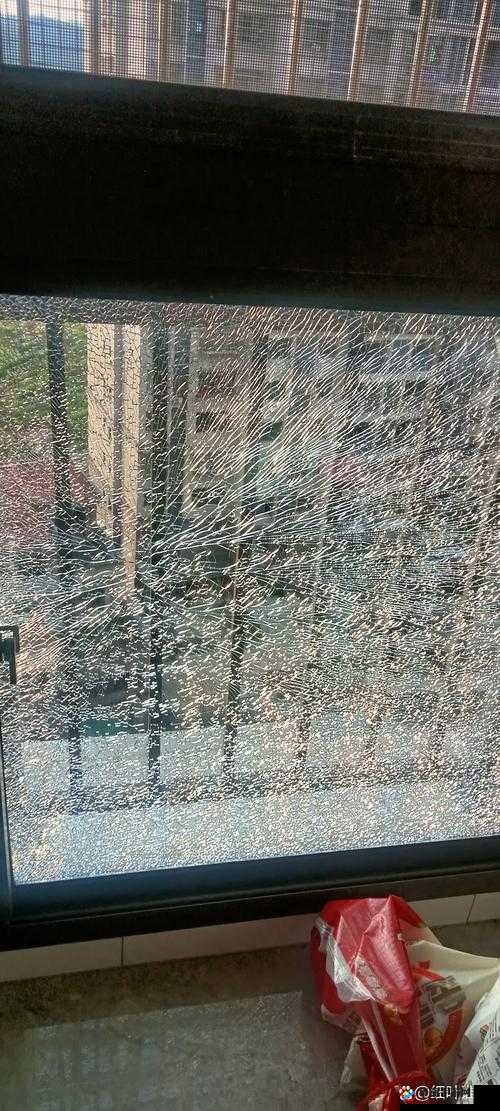 被压到落地玻璃窗前的：一段惊心动魄的意外瞬间
