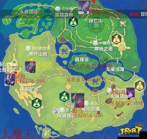 我的起源复生者刷新分布位置有哪些