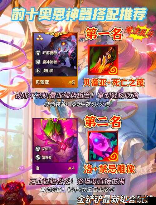 奥恩神器与传说之力，金铲铲之战的深度解析