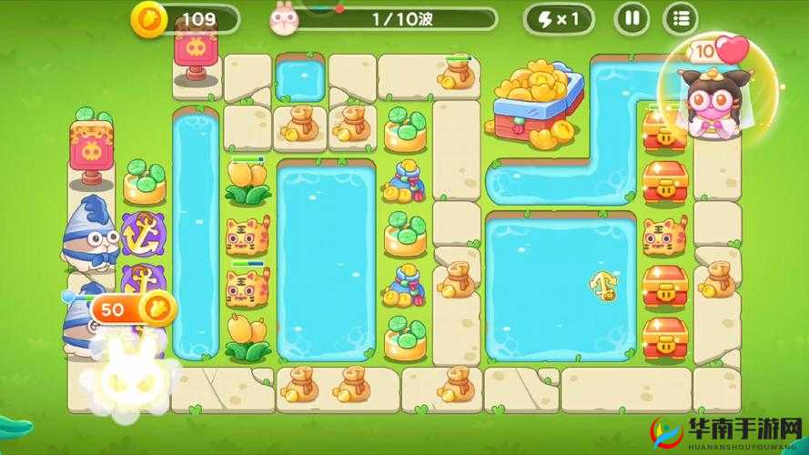 保卫萝卜4第60关金萝卜获取攻略，炮塔安置策略的深度解析