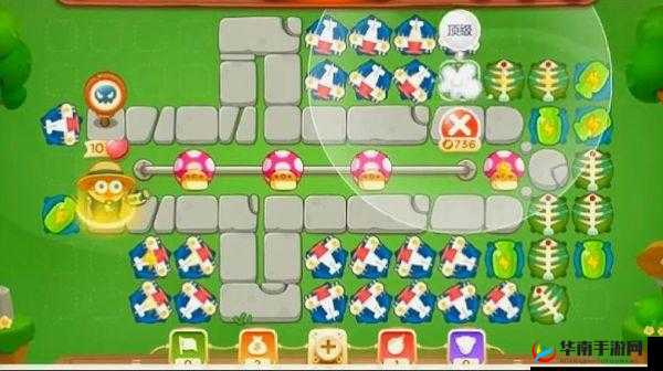 保卫萝卜3公园58关怎么过 无伤通关思路解析