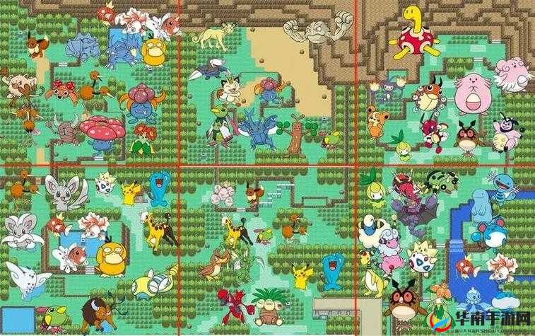 口袋妖怪火红神兽分布位置全解析