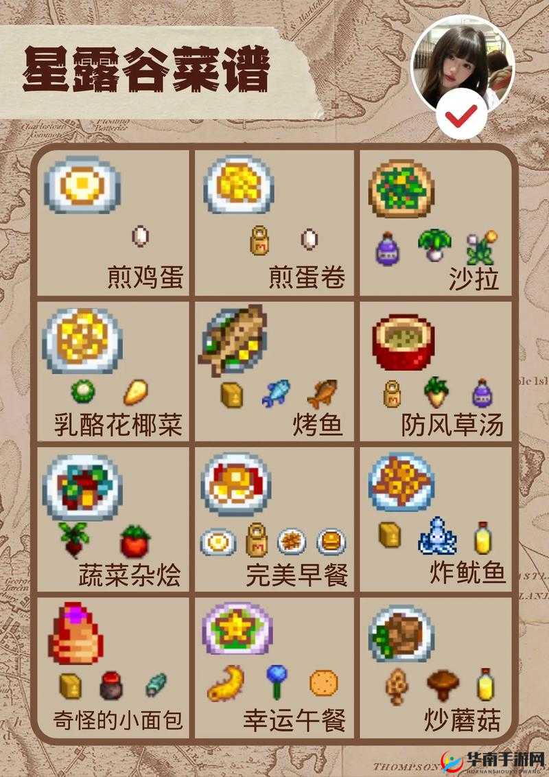 星露谷物语烹饪食材如何准备与做饭方法介绍,资源管理的艺术