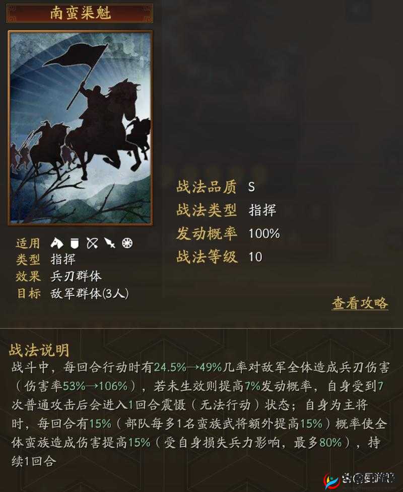三国志战略版孟获玩法深度解析
