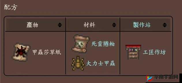 泰拉瑞亚大力士甲虫，获取攻略与奇妙之旅