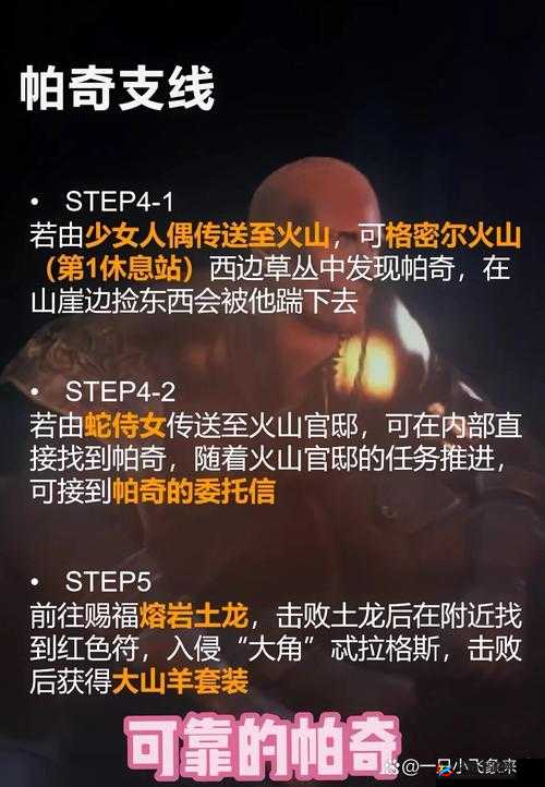 艾尔登法环帕奇支线任务，一场意外的冒险之旅