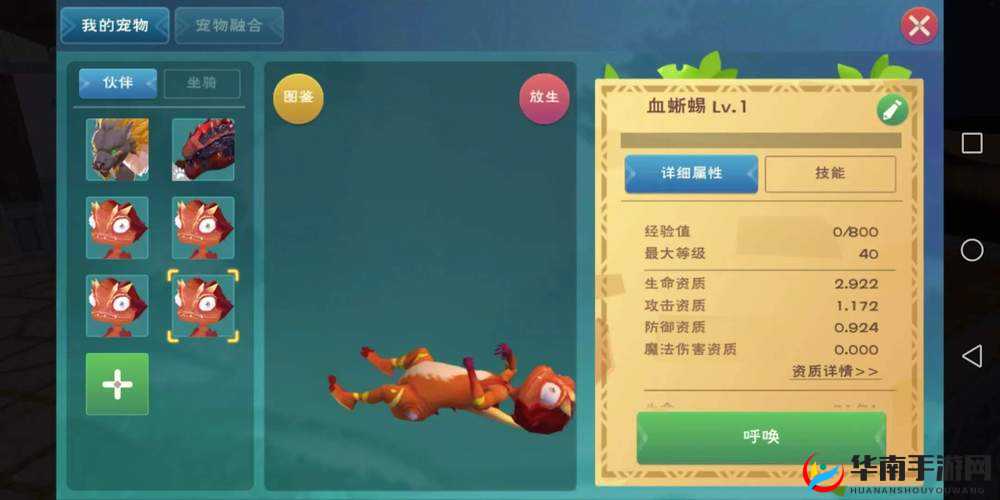 创造与魔法红蜥蜴怎么变宠物