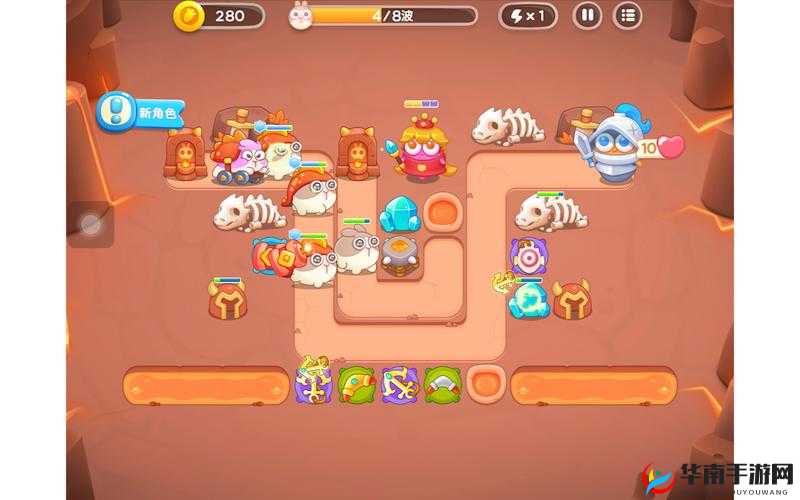 保卫萝卜4饿龙传说49关攻略详解