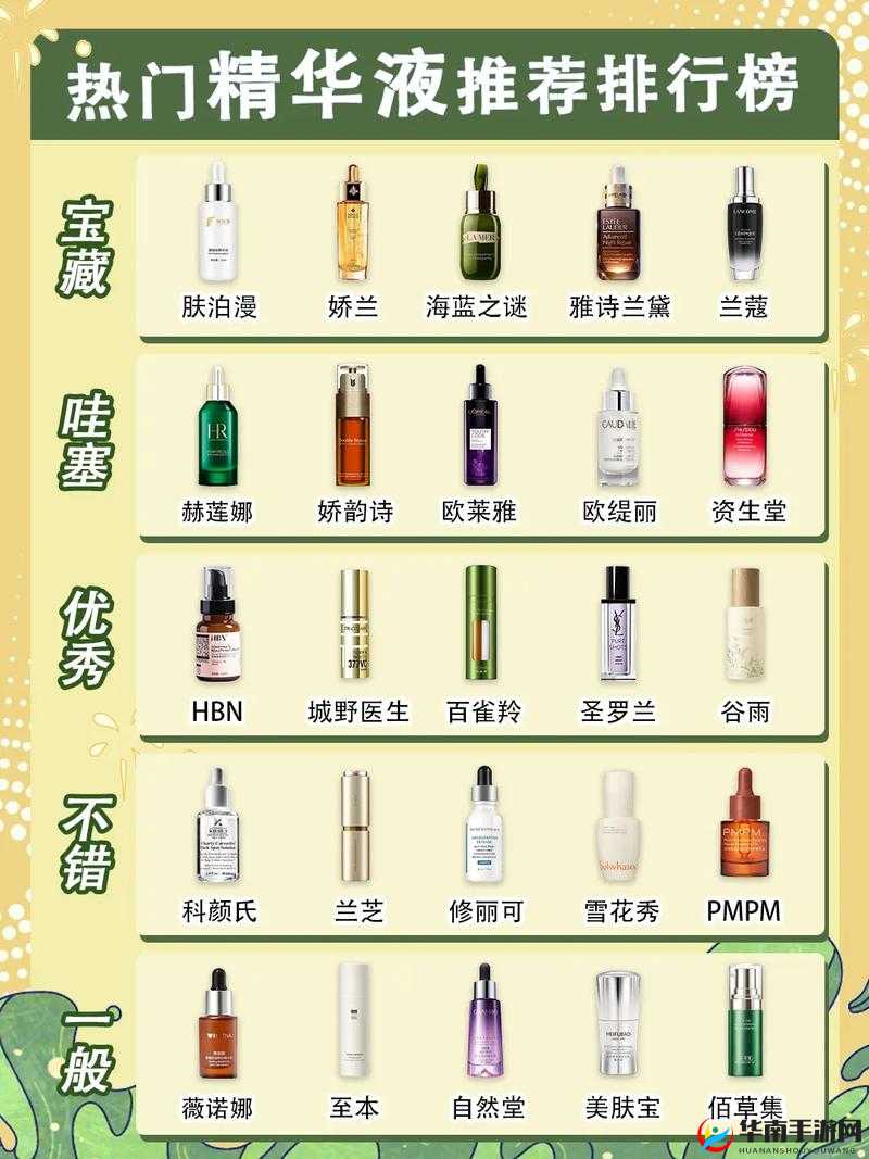 一区二区三区精华液9色全解析：如何选择最适合你的护肤精华？