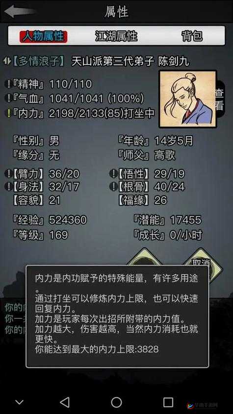 放置江湖内功上限怎么看，资源管理的重要视角