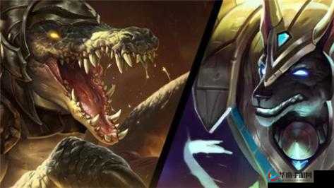 英雄联盟手游中的鳄鱼与狗头对决，策略与技巧的深度剖析