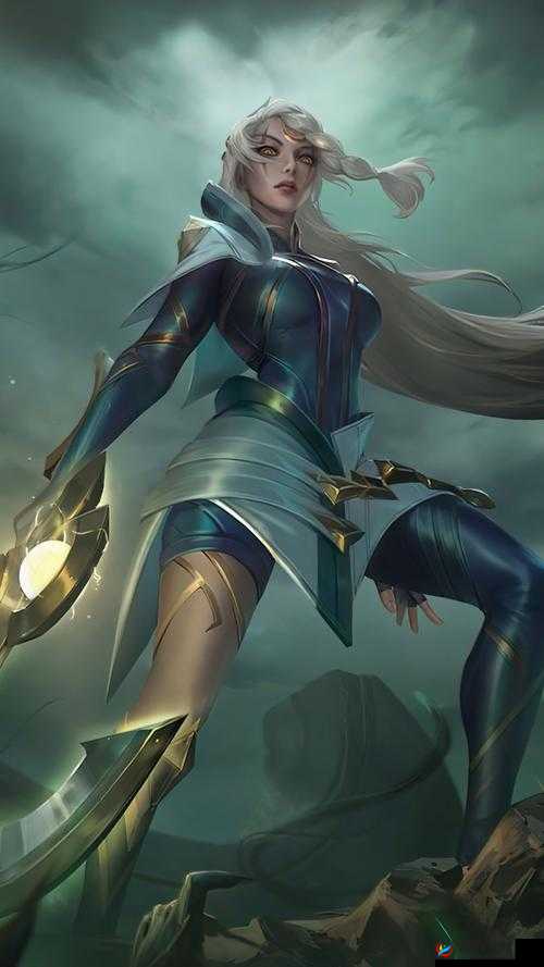 中单皎月女神，英雄联盟手游中的对线艺术