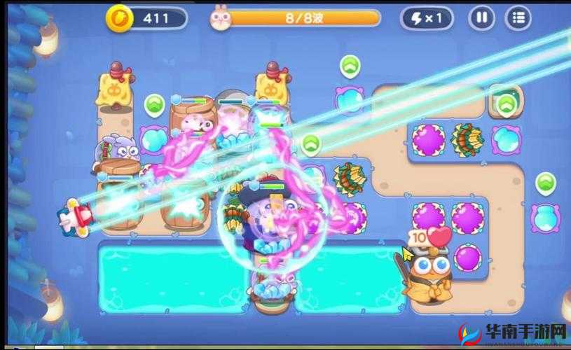 保卫萝卜4阿波道长47关卡怎么打，资源管理策略与技巧