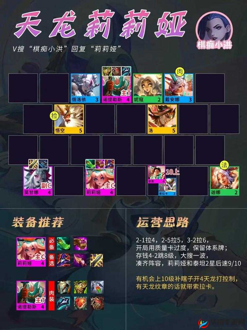 金铲铲之战赌莉莉娅阵容推荐，策略与创新的完美融合