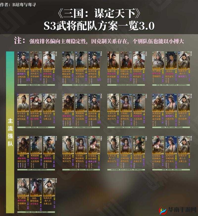 三国志战略版赵云战法搭配