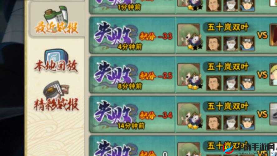 火影忍者手游竞技场，揭秘高胜率套路打法