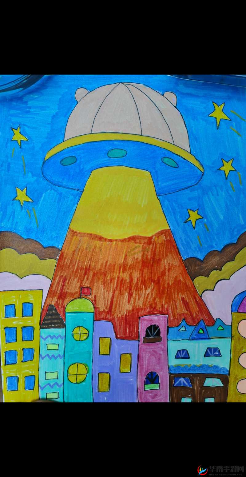 这些充满想象力的儿童绘画作品，是否让你也感受到了孩子们内心的奇妙世界呢？