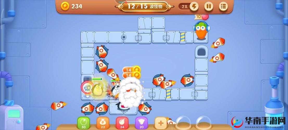 保卫萝卜3第13关深度解析，策略与技巧的完美结合