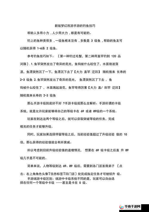 梦幻西游手游钓鱼赚钱攻略，深度解析与实战技巧