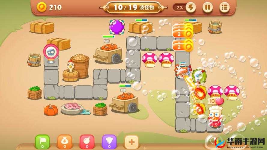 保卫萝卜3公园第47关，策略与智慧并存的冒险之旅