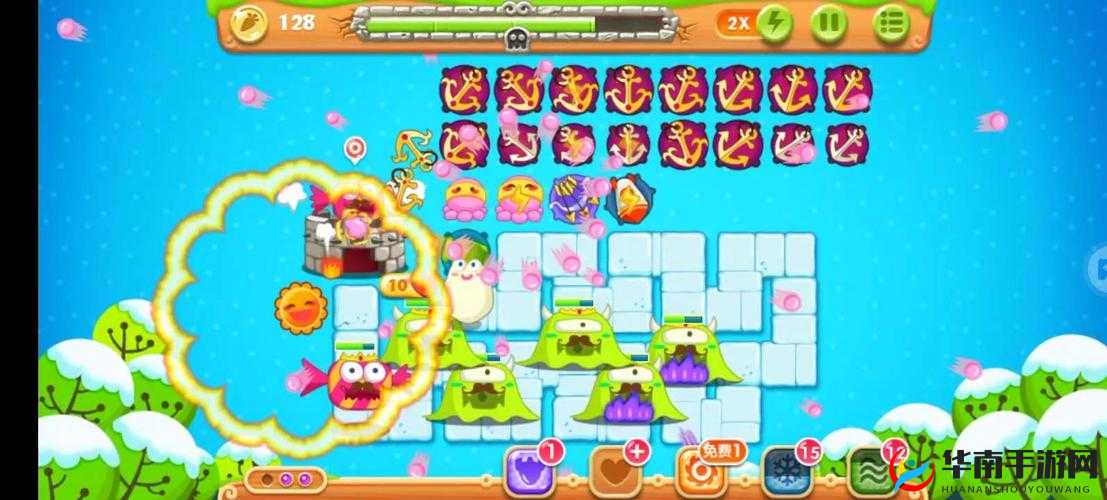 保卫萝卜2第93关攻略图解法深度解析