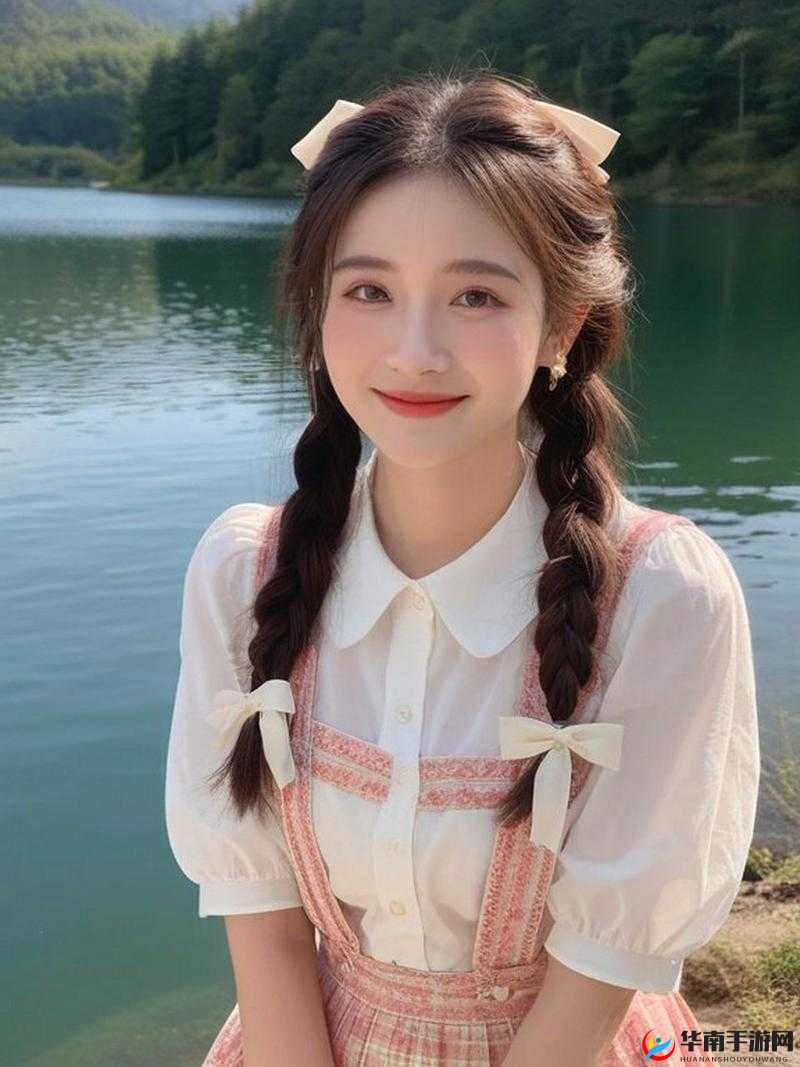 拽着双马尾女孩视频：她的眼神为何如此迷人？