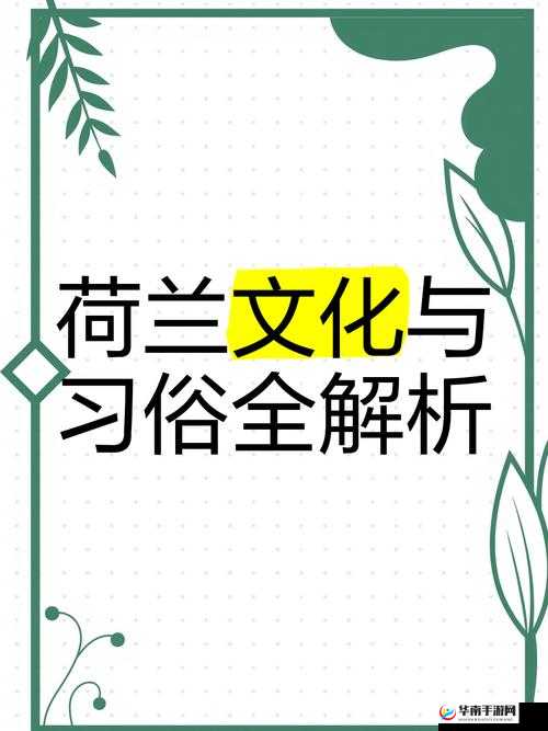 荷兰最忌三种东西是什么？揭秘当地人避之不及的禁忌与习俗