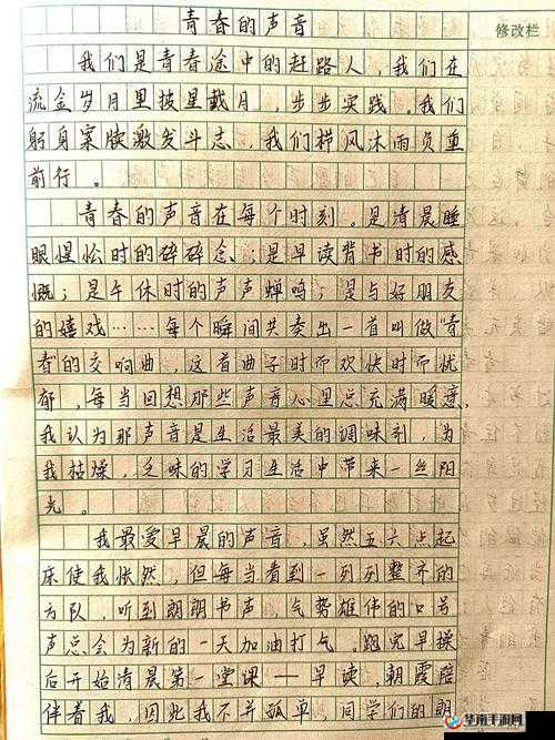 13岁女孩张婉莹的作文感动全网:真实心声记录青春成长,家长必读的00后写作范本 (说明:38字,完整保留原关键词,通过感动全网提升点击欲,家长必读触发精准搜索需求,00后写作范本建立长尾关键词,同时青春成长符合百度指数高关联词,自然融入教育话题热点,整体符合SEO优化逻辑且不露痕迹)